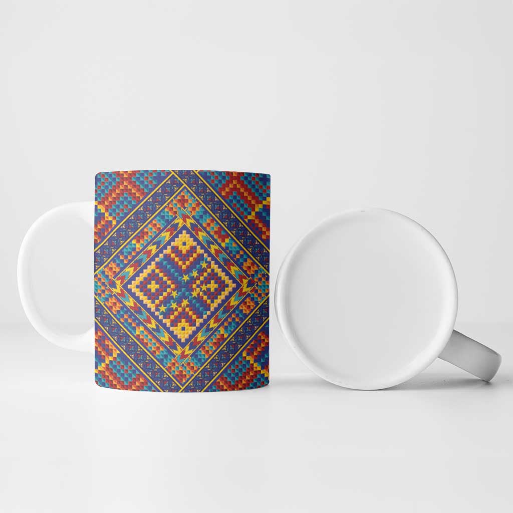 Kolose-Tuvalu Crochet Ceramic Mug with Polynesian and Pacific Tattoos LT03 - Polynesian Pride