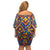 Kolose-Tuvalu Crochet Family Matching Off Shoulder Short Dress and Hawaiian Shirt with Polynesian and Pacific Tattoos - Polynesian Pride