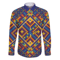 Kolose-Tuvalu Crochet Family Matching Short Sleeve Bodycon Dress and Hawaiian Shirt with Polynesian and Pacific Tattoos - Polynesian Pride