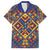 Kolose-Tuvalu Crochet Family Matching Summer Maxi Dress and Hawaiian Shirt with Polynesian and Pacific Tattoos - Polynesian Pride