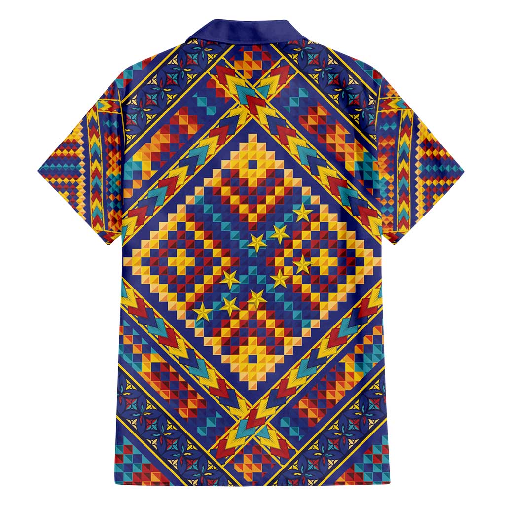 Kolose-Tuvalu Crochet Family Matching Summer Maxi Dress and Hawaiian Shirt with Polynesian and Pacific Tattoos LT03 - Polynesian Pride