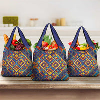 Kolose-Tuvalu Crochet Grocery Bag with Polynesian and Pacific Tattoos - Polynesian Pride
