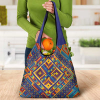 Kolose-Tuvalu Crochet Grocery Bag with Polynesian and Pacific Tattoos - Polynesian Pride