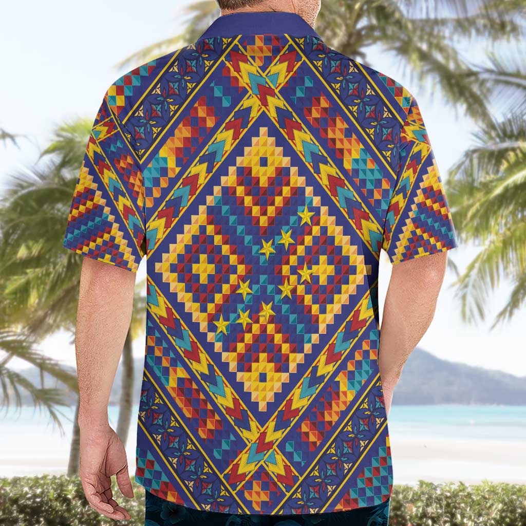 Kolose-Tuvalu Crochet Hawaiian Shirt with Polynesian and Pacific Tattoos - Polynesian Pride