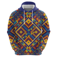 Kolose-Tuvalu Crochet Hoodie with Polynesian and Pacific Tattoos - Polynesian Pride