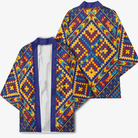 Kolose-Tuvalu Crochet Kimono with Polynesian and Pacific Tattoos - Polynesian Pride