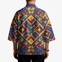 Kolose-Tuvalu Crochet Kimono with Polynesian and Pacific Tattoos - Polynesian Pride