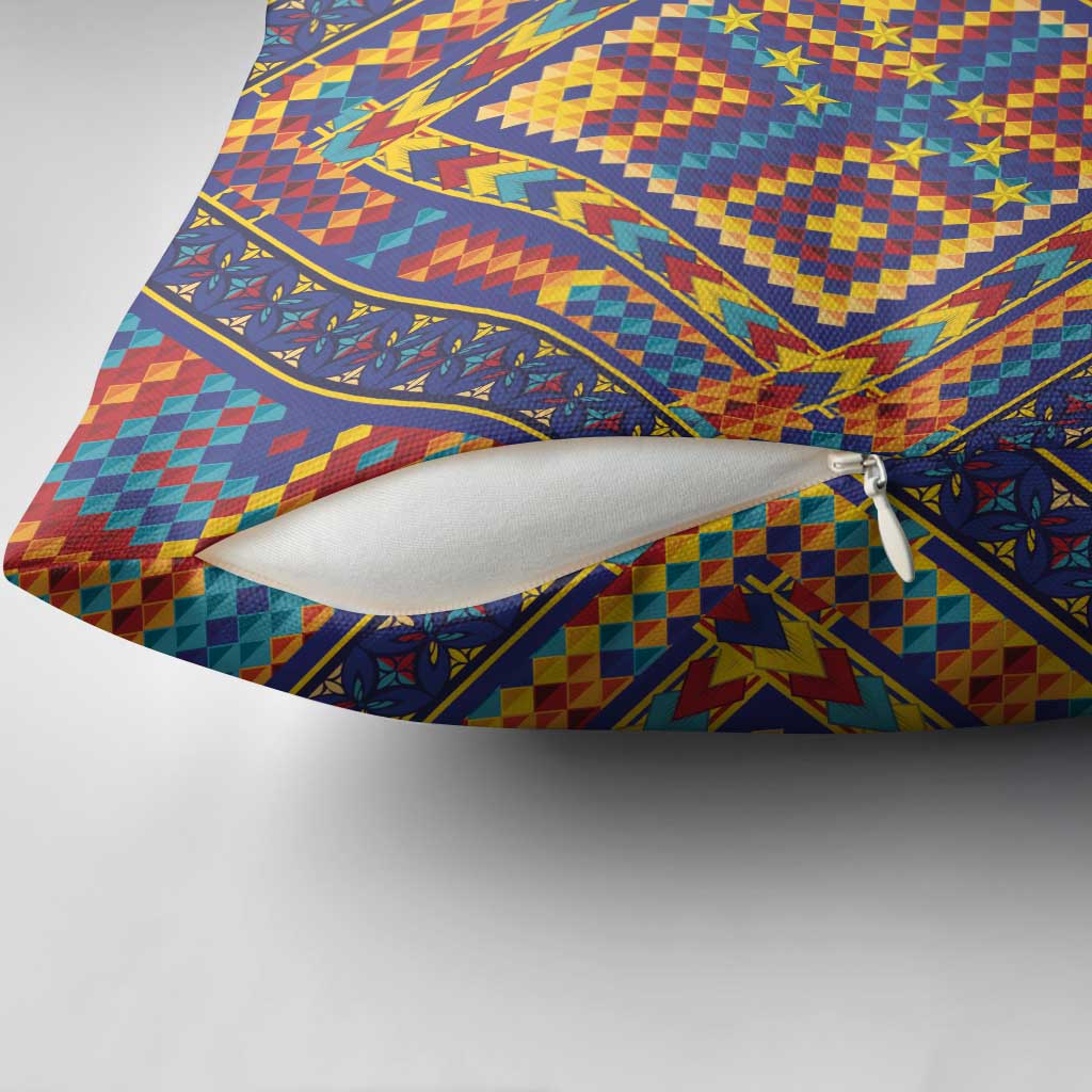 Kolose-Tuvalu Crochet Pillow Cover with Polynesian and Pacific Tattoos - Polynesian Pride