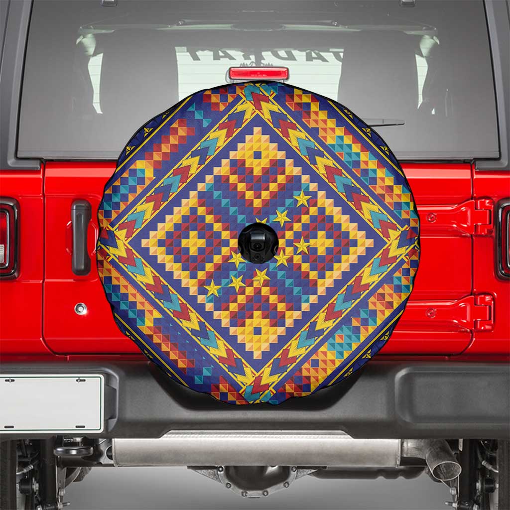 Kolose-Tuvalu Crochet Spare Tire Cover with Polynesian and Pacific Tattoos LT03 - Polynesian Pride
