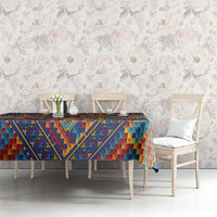 Kolose-Tuvalu Crochet Tablecloth with Polynesian and Pacific Tattoos - Polynesian Pride