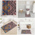Tuvaluan and New Zealand Culture Bathroom Set The Art of Kolose and Taniko - Polynesian Pride