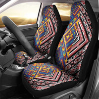 Tuvaluan and New Zealand Culture Car Seat Cover The Art of Kolose and Taniko - Polynesian Pride