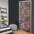 Tuvaluan and New Zealand Culture Door Cover The Art of Kolose and Taniko - Polynesian Pride