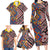 Tuvaluan and New Zealand Culture Family Matching Long Sleeve Bodycon Dress and Hawaiian Shirt The Art of Kolose and Taniko - Polynesian Pride