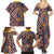 Tuvaluan and New Zealand Culture Family Matching Summer Maxi Dress and Hawaiian Shirt The Art of Kolose and Taniko - Polynesian Pride