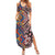 Tuvaluan and New Zealand Culture Family Matching Summer Maxi Dress and Hawaiian Shirt The Art of Kolose and Taniko - Polynesian Pride