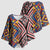 Tuvaluan and New Zealand Culture Kimono Sleeve Blouse The Art of Kolose and Taniko - Polynesian Pride
