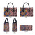 Tuvaluan and New Zealand Culture Leather Bag The Art of Kolose and Taniko - Polynesian Pride