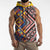 Tuvaluan and New Zealand Culture Sleeveless Hoodie The Art of Kolose and Taniko - Polynesian Pride