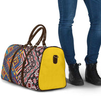 Tuvaluan and New Zealand Culture Travel Bag The Art of Kolose and Taniko - Polynesian Pride