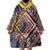 Tuvaluan and New Zealand Culture Wearable Blanket Hoodie The Art of Kolose and Taniko - Polynesian Pride