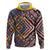 Tuvaluan and New Zealand Culture Zip Hoodie The Art of Kolose and Taniko - Polynesian Pride