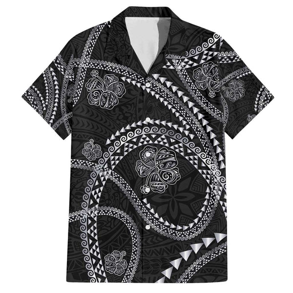 Hawaiian Tribal Women Casual Shirt Polynesian Kakau Turtle - White LT9 main image 1