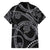 Hawaiian Kakau Art and Hisbiscus Tattoo Hawaiian Shirt Tribal Pattern-Silver Style - Polynesian Pride