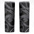 Hawaiian Kakau Art and Hisbiscus Tattoo Skinny Tumbler Tribal Pattern-Silver Style - Polynesian Pride