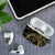 Hawaiian Kakau Art and Hisbiscus Tattoo AirPods Case Tribal Pattern-Gold Style - Polynesian Pride