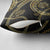 Hawaiian Kakau Art and Hisbiscus Tattoo Pillow Cover Tribal Pattern-Gold Style - Polynesian Pride