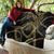 Hawaiian Kakau Art and Hisbiscus Tattoo Quilt Tribal Pattern-Gold Style - Polynesian Pride