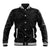 Hawaiian Kakau Art and Hisbiscus Tattoo Baseball Jacket Tribal Pattern-Black Gradient Style - Polynesian Pride