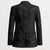 Hawaiian Kakau Art and Hisbiscus Tattoo Blazer Tribal Pattern-Black Gradient Style - Polynesian Pride