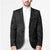 Hawaiian Kakau Art and Hisbiscus Tattoo Blazer Tribal Pattern-Black Gradient Style - Polynesian Pride