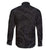 Hawaiian Kakau Art and Hisbiscus Tattoo Family Matching Long Sleeve Bodycon Dress and Hawaiian Shirt Tribal Pattern-Black Gradient Style - Polynesian Pride