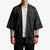 Hawaiian Kakau Art and Hisbiscus Tattoo Kimono Tribal Pattern-Black Gradient Style - Polynesian Pride