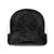 Hawaiian Kakau Art and Hisbiscus Tattoo Mesh Trucker Cap Tribal Pattern-Black Gradient Style - Polynesian Pride