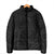 Hawaiian Kakau Art and Hisbiscus Tattoo Padded Jacket Tribal Pattern-Black Gradient Style - Polynesian Pride