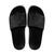 Hawaiian Kakau Art and Hisbiscus Tattoo Slide Sandals Tribal Pattern-Black Gradient Style - Polynesian Pride