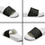 Hawaiian Kakau Art and Hisbiscus Tattoo Slide Sandals Tribal Pattern-Black Gradient Style - Polynesian Pride