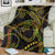 Hawaiian Kakau Art and Hisbiscus Tattoo Blanket Tribal Pattern-Reggae Style - Polynesian Pride