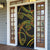 Hawaiian Kakau Art and Hisbiscus Tattoo Door Cover Tribal Pattern-Reggae Style - Polynesian Pride