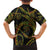 Hawaiian Kakau Art and Hisbiscus Tattoo Family Matching Short Sleeve Bodycon Dress and Hawaiian Shirt Tribal Pattern-Reggae Style - Polynesian Pride