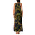 Hawaiian Kakau Art and Hisbiscus Tattoo Family Matching Tank Maxi Dress and Hawaiian Shirt Tribal Pattern-Reggae Style - Polynesian Pride