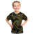 Hawaiian Kakau Art and Hisbiscus Tattoo Kid T Shirt Tribal Pattern-Reggae Style - Polynesian Pride