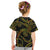 Hawaiian Kakau Art and Hisbiscus Tattoo Kid T Shirt Tribal Pattern-Reggae Style - Polynesian Pride