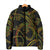 Hawaiian Kakau Art and Hisbiscus Tattoo Padded Jacket Tribal Pattern-Reggae Style - Polynesian Pride