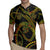 Hawaiian Kakau Art and Hisbiscus Tattoo Rugby Jersey Tribal Pattern-Reggae Style - Polynesian Pride
