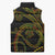 Hawaiian Kakau Art and Hisbiscus Tattoo Sleeveless Puffer Jacket Tribal Pattern-Reggae Style - Polynesian Pride